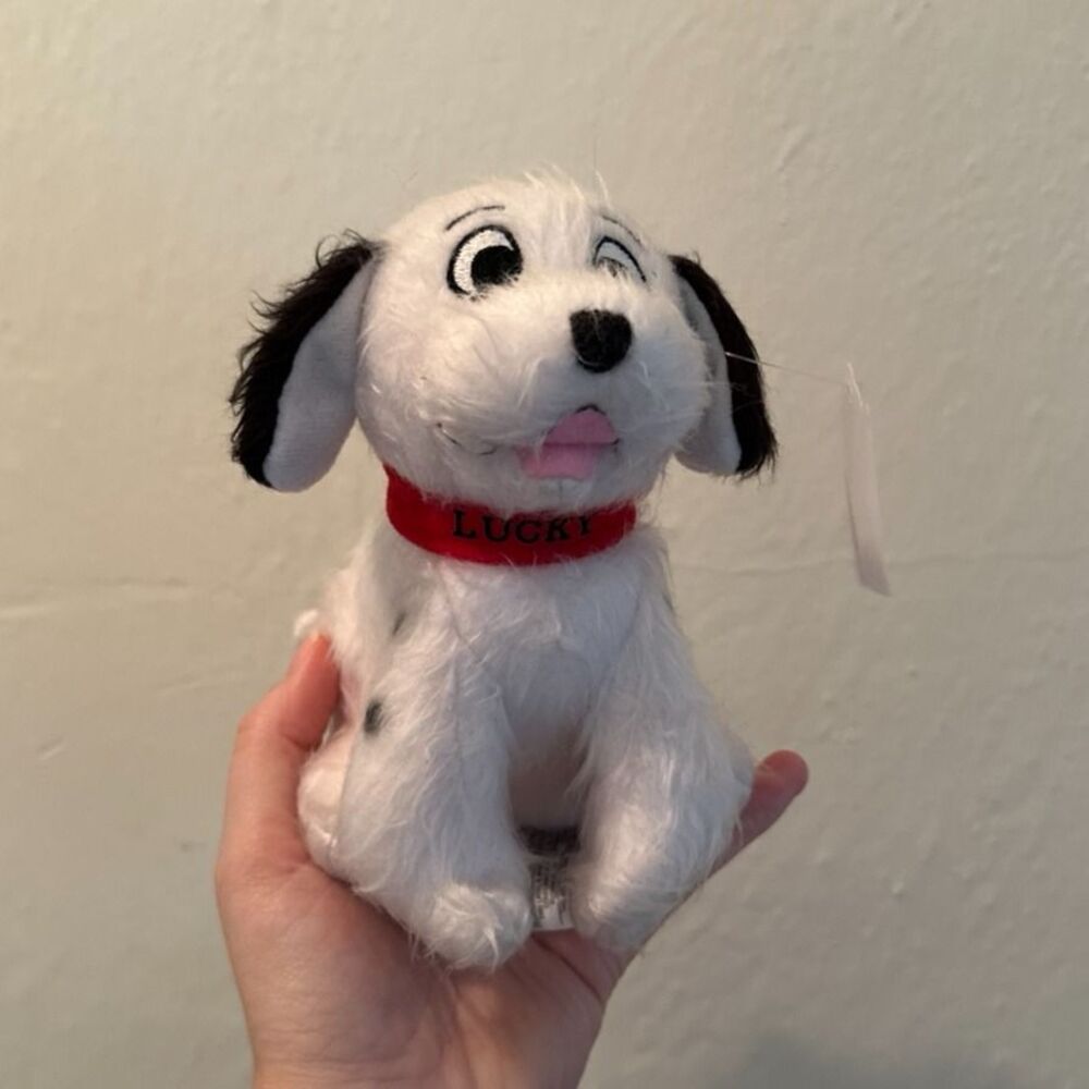 101 Dalmations Plush Disney Store Lucky Dalmatian Stuffed Animal